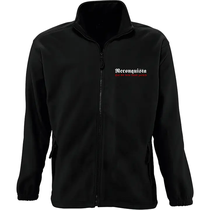 Bestickte Herren Standard Fleecejacke - Reconquista