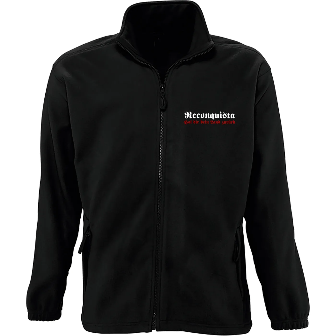 Bestickte Herren Standard Fleecejacke - Reconquista