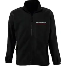 Bestickte Herren Standard Fleecejacke - Reconquista - gewählte Variante