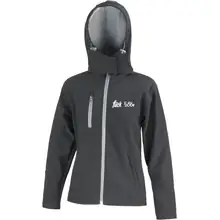Bestickte Damen Softshell Kapuzenjacke - Fuck 86a - gewählte Variante