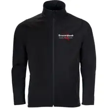 Bestickte Herren Softshelljacke "2-lagig" - Deutschland für Familie, Volk und Vaterland Vorderseite