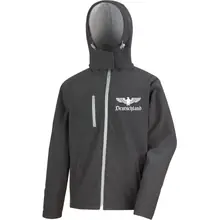 Bestickte Herren Softshell Kapuzenjacke - Adler, Deutschland - gewählte Variante