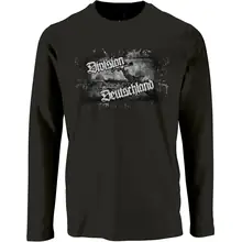 Herren Langarm Shirt - Division Deutschland, Soldaten - gewählte Variante