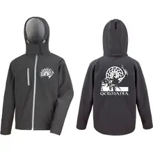 Bestickte Herren Softshell Kapuzenjacke - Germania - gewählte Variante