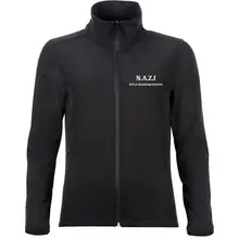Bestickte Damen Softshelljacke "2-lagig" - Nazi nicht an Zuwanderung interessiert - gewählte Variante