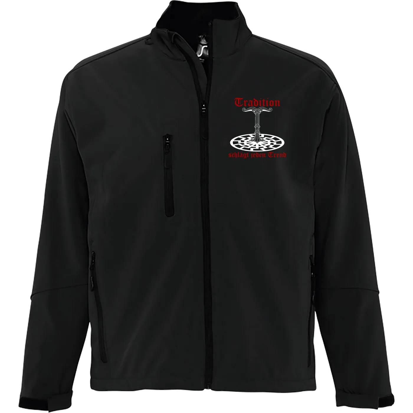 Bestickte Herren Softshelljacke "3-lagig" - Tradition schlägt jeden Trend
