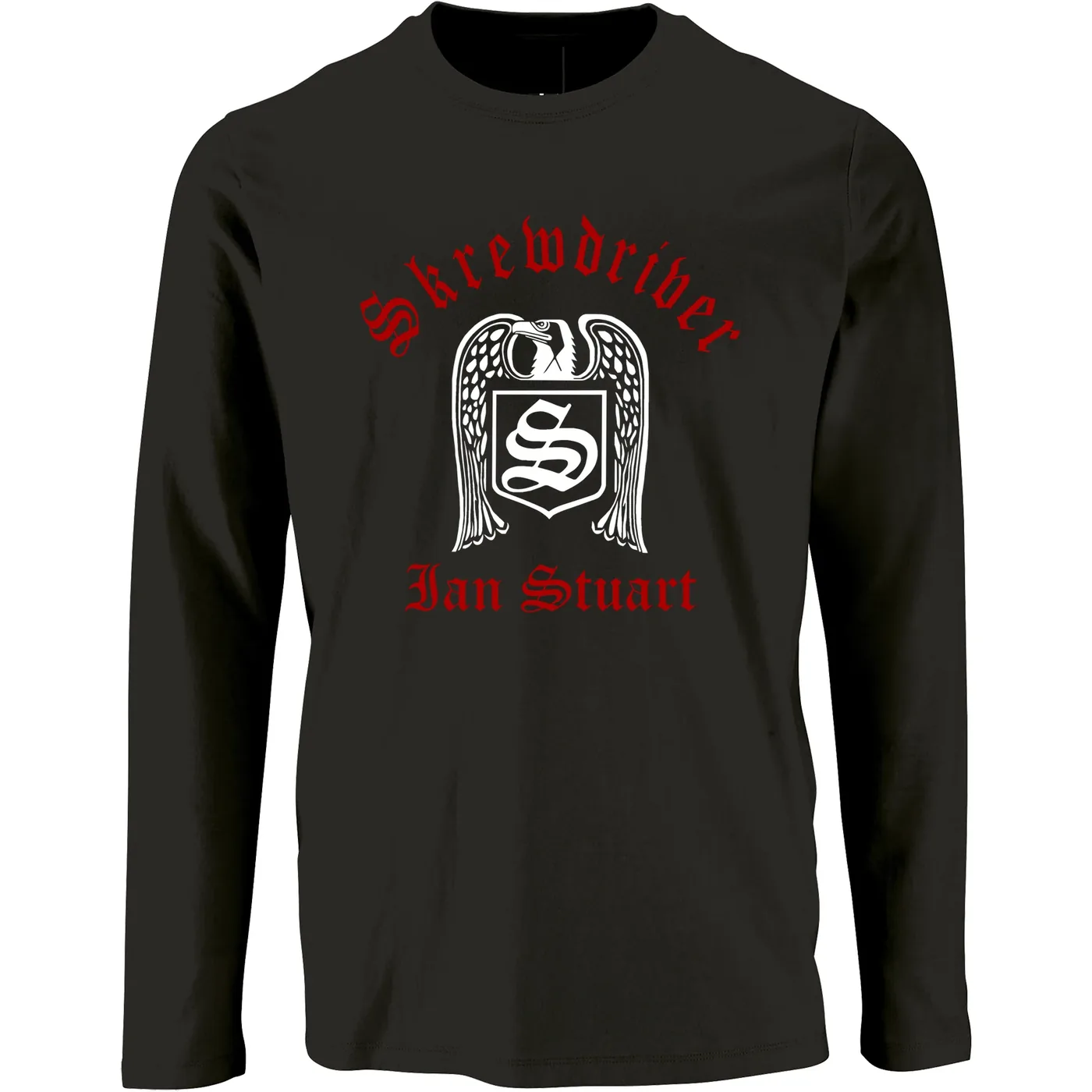 Herren Langarm Shirt - Skrewdriver, Ian Stuart