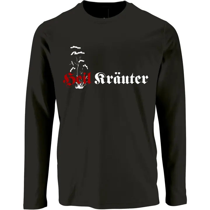 Herren Langarm Shirt - Heil Kräuter