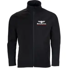 Bestickte Herren Softshelljacke "2-lagig" - Revolution Deutschland - gewählte Variante