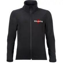 Bestickte Damen Softshelljacke "2-lagig" - Blitzkrieg Vorderseite