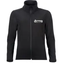 Bestickte Damen Softshelljacke "2-lagig" - Germania, Deutsch ist mein Sinn Vorderseite