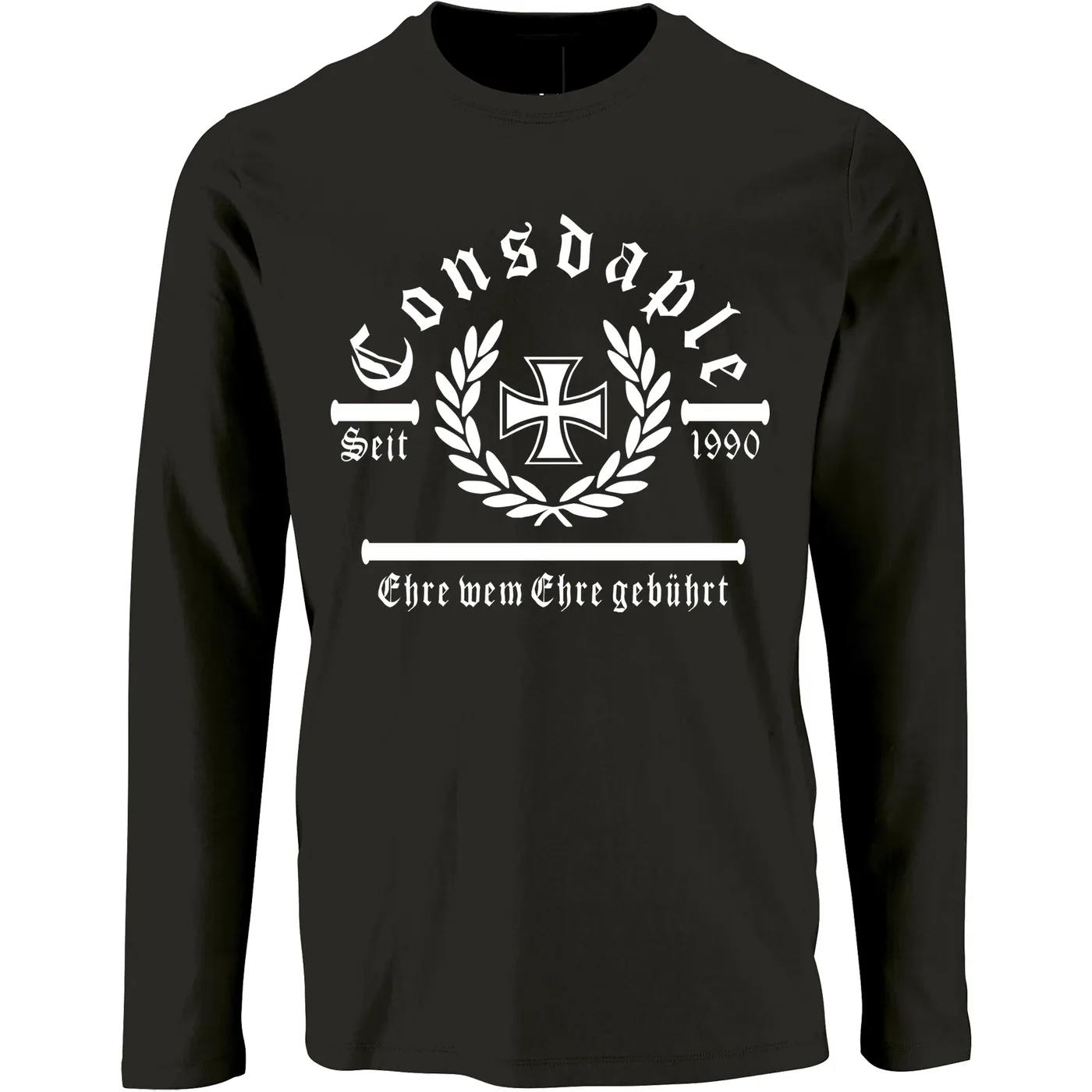 Herren Langarm Shirt - Consdaple, Ehre wem Ehre gebührt
