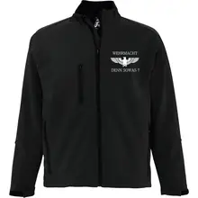 Bestickte Damen Softshelljacke "3-lagig" - Wehrmacht denn sowas - gewählte Variante