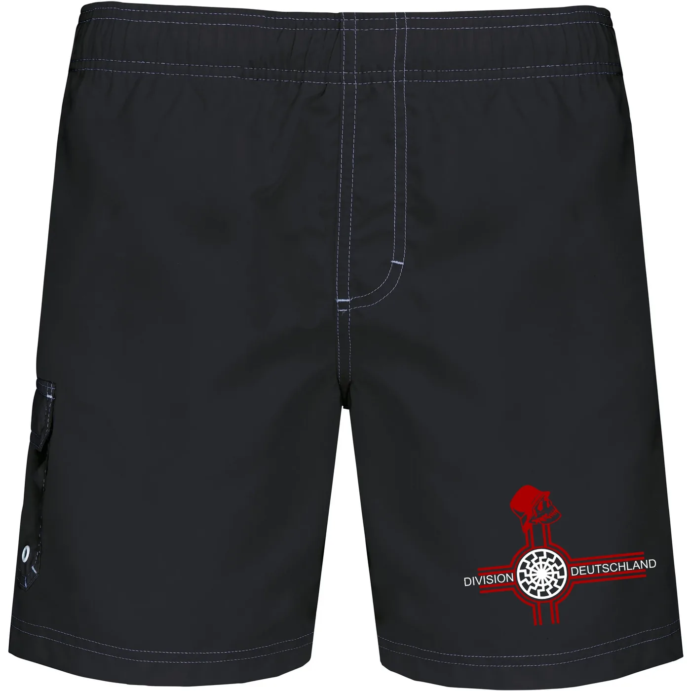 Bestickte Herren Badehose - Divison Deutschland