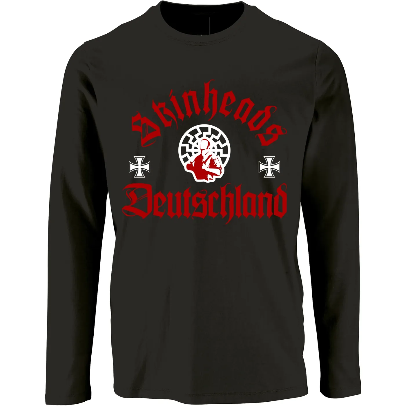Herren Langarm Shirt - Skinheads Deutschland
