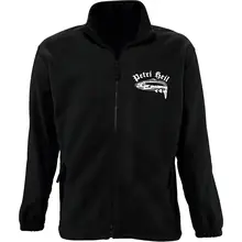 Bestickte Herren Standard Fleecejacke - Petri Heil - gewählte Variante