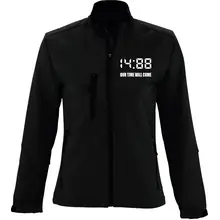 Bestickte Damen Softshelljacke "3-lagig" - 1488 Our time will come - gewählte Variante