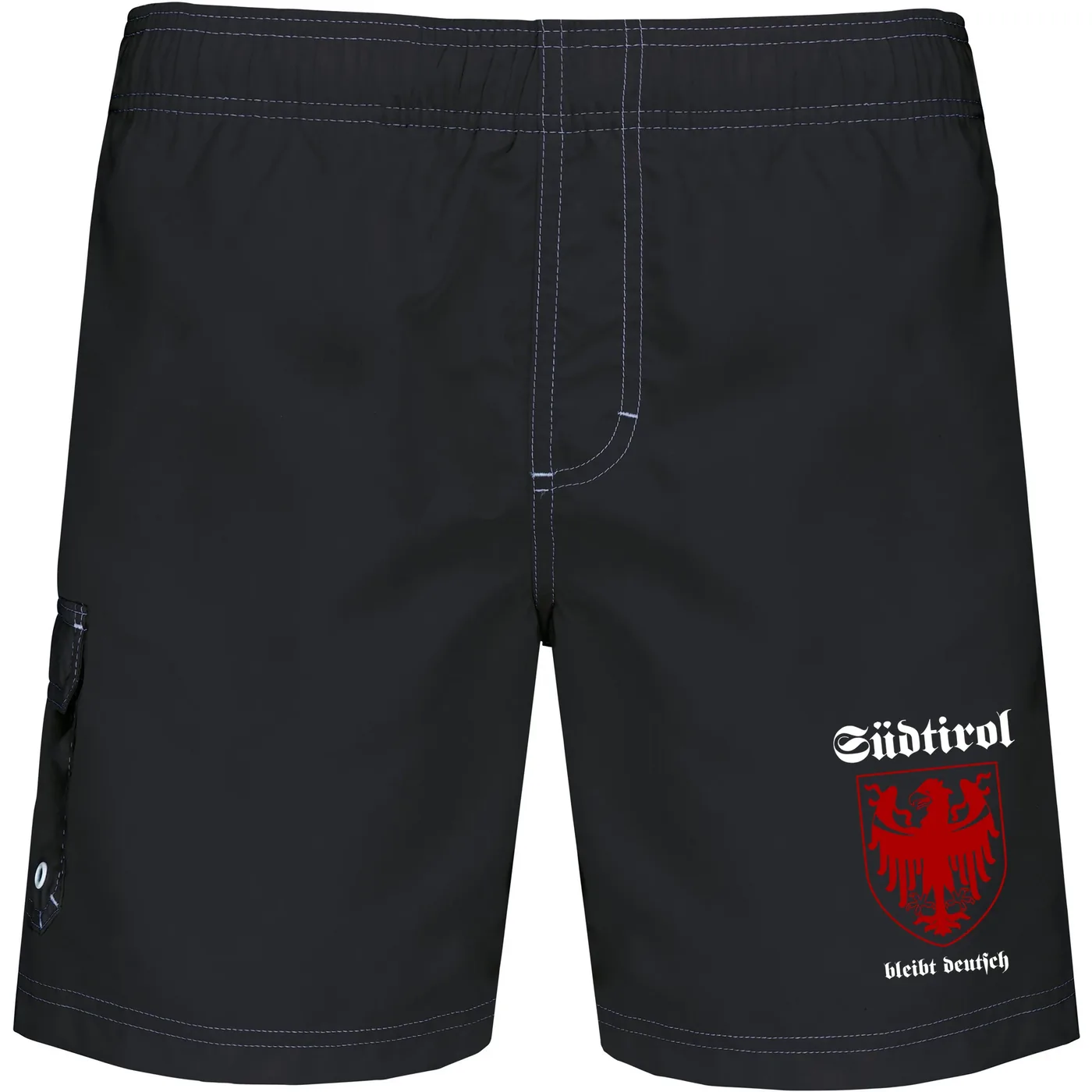 Bestickte Herren Badehose - Südtirol bleibt deutsch