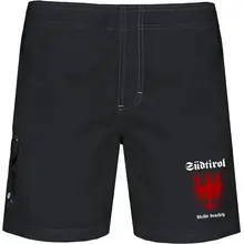 Bestickte Herren Badehose - Südtirol bleibt deutsch Vorderseite