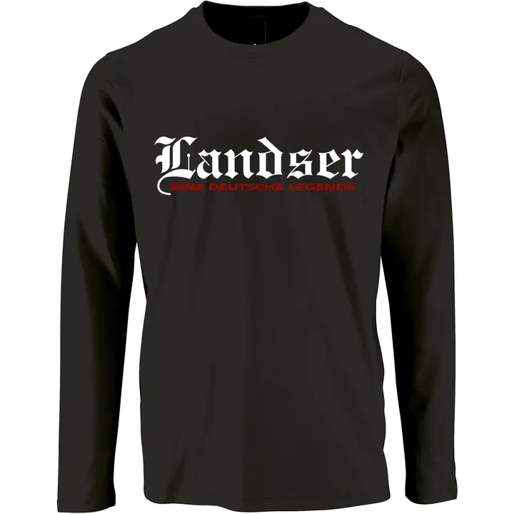 Herren Langarm Shirt - Landser, eine deutsche legende