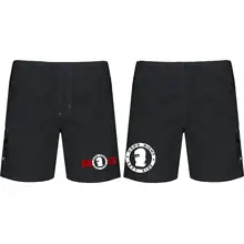 Bestickte Herren Badehose - Good night left side Vorder- und Rückseite