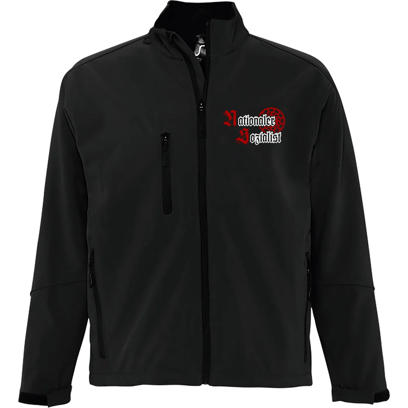 Bestickte Herren Softshelljacke "3-lagig" - Nationaler Sozialist