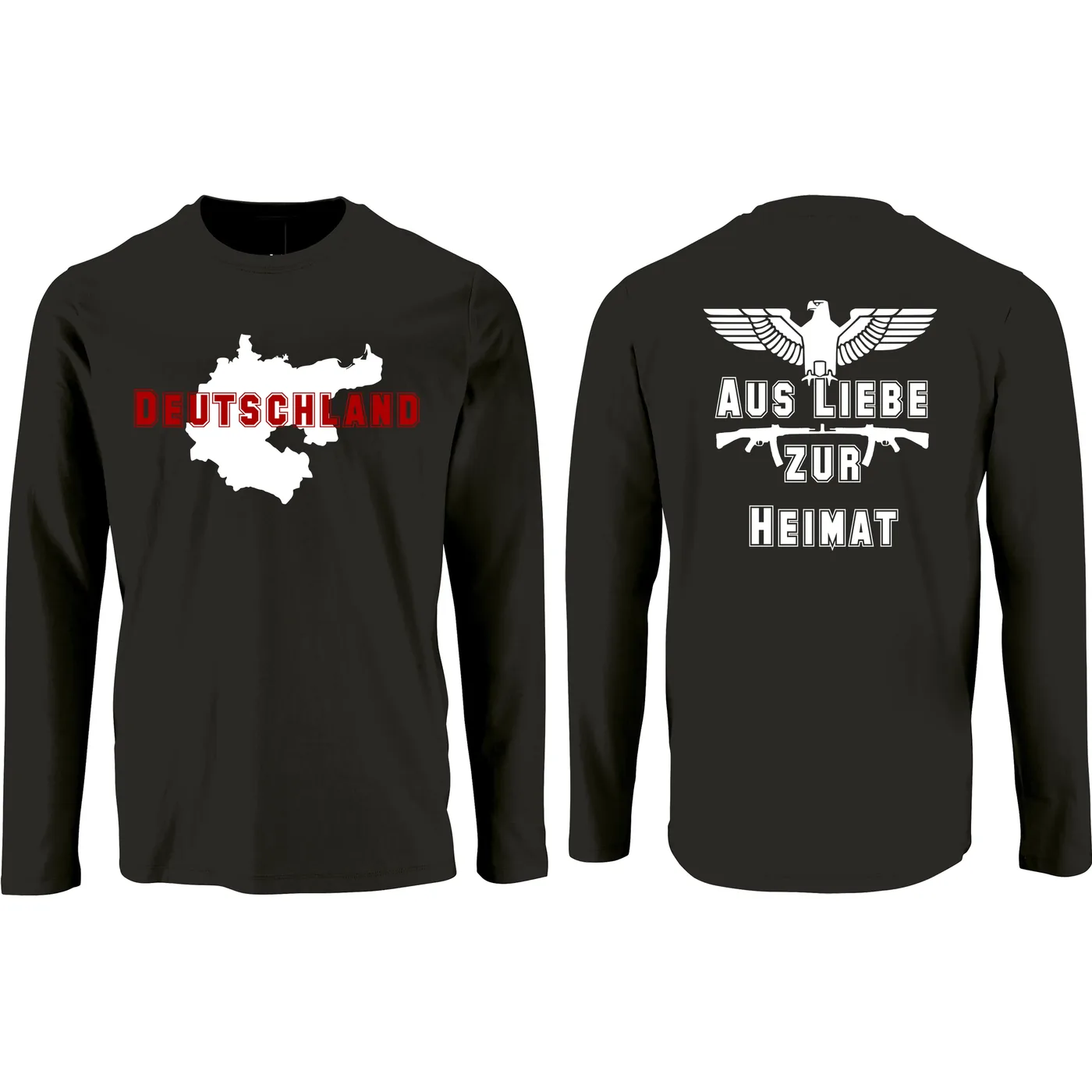 Herren Langarm Shirt - Aus liebe zur Heimat