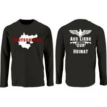 Herren Langarm Shirt - Aus liebe zur Heimat - gewählte Variante