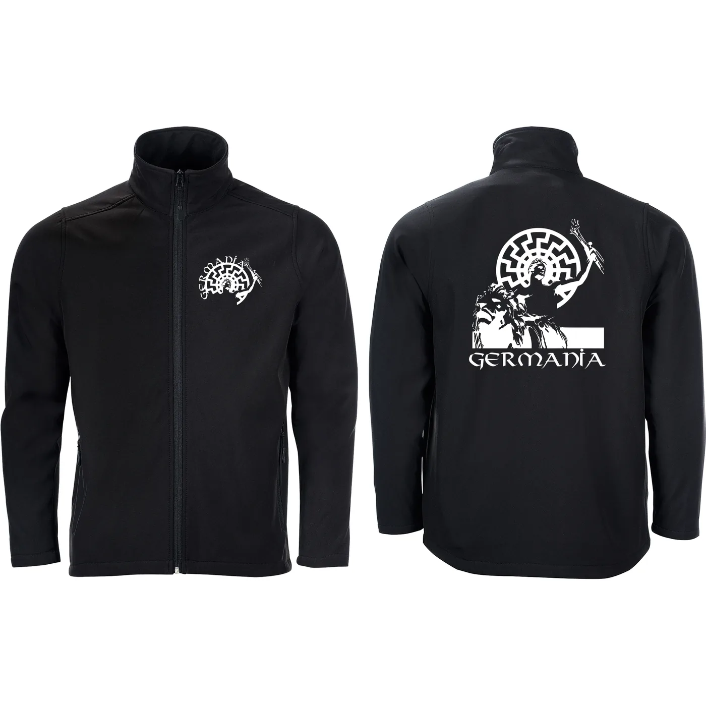 Bestickte Herren Softshelljacke "2-lagig" - Germania