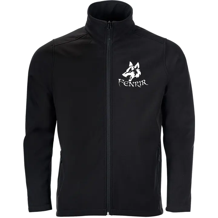 Bestickte Herren Softshelljacke "2-lagig" - Fenrir