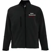 Bestickte Damen Softshelljacke "3-lagig" - Gute Heimreise - gewählte Variante