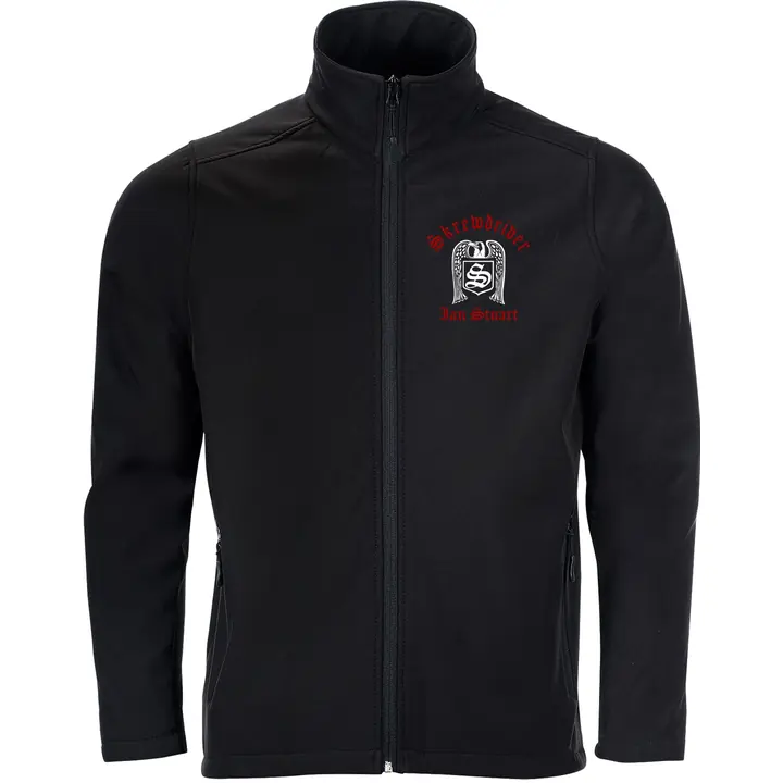 Bestickte Herren Softshelljacke "2-lagig" - Skrewdriver, Ian Stuart