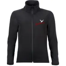 Bestickte Damen Softshelljacke "2-lagig" - Consdaple, Adler im Flug Vorderseite