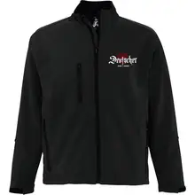 Bestickte Damen Softshelljacke "3-lagig" - Deutscher, zäh und standhaft - gewählte Variante