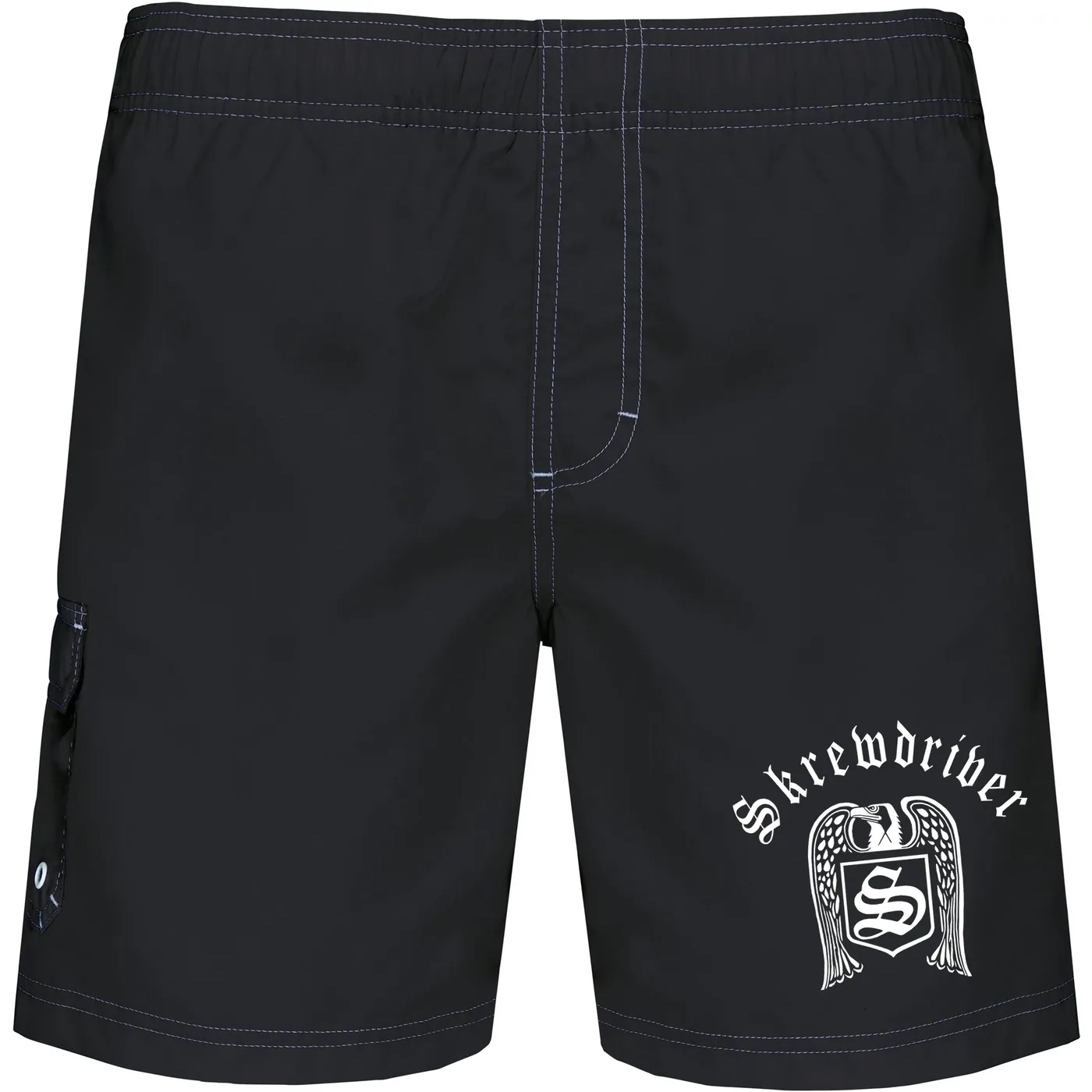 Bestickte Herren Badehose - Skrewdriver