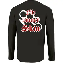 Herren Langarm Shirt - Für immer Skin Rückseite