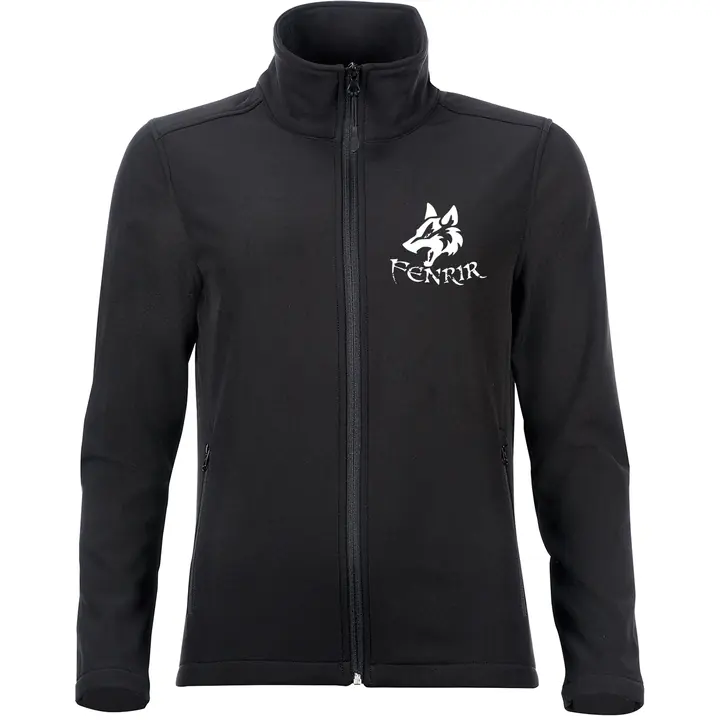 Bestickte Damen Softshelljacke "2-lagig" - Fenrir