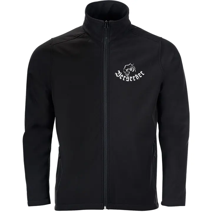 Bestickte Herren Softshelljacke "2-lagig" - Berserker