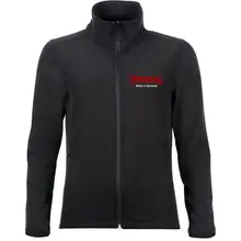Bestickte Damen Softshelljacke "2-lagig" - Consdaple, made in Germany Vorderseite
