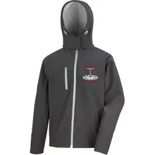 Bestickte Herren Softshell Kapuzenjacke - Tradition schlägt jeden Trend - gewählte Variante