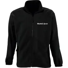 Bestickte Herren Standard Fleecejacke - Rudolf Hess - gewählte Variante