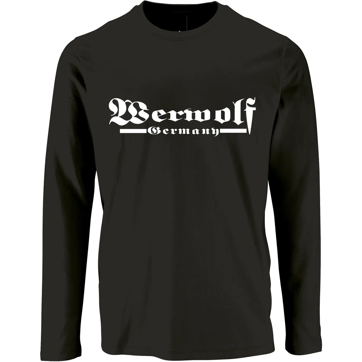 Herren Langarm Shirt - Werwolf Germany ohne Wolf