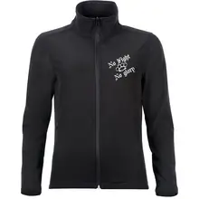 Bestickte Damen Softshelljacke "2-lagig" - Life is Pain - gewählte Variante
