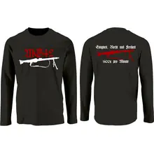 Herren Langarm Shirt - Mg42 Einigkeit, Recht und Freiheit - gewählte Variante