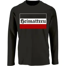 Herren Langarm Shirt - Heimattreu Vorderseite