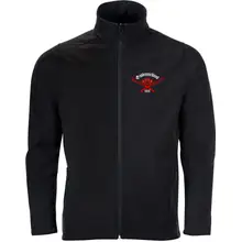 Bestickte Herren Softshelljacke "2-lagig" - Ostdeutschland, ACAB Vorderseite