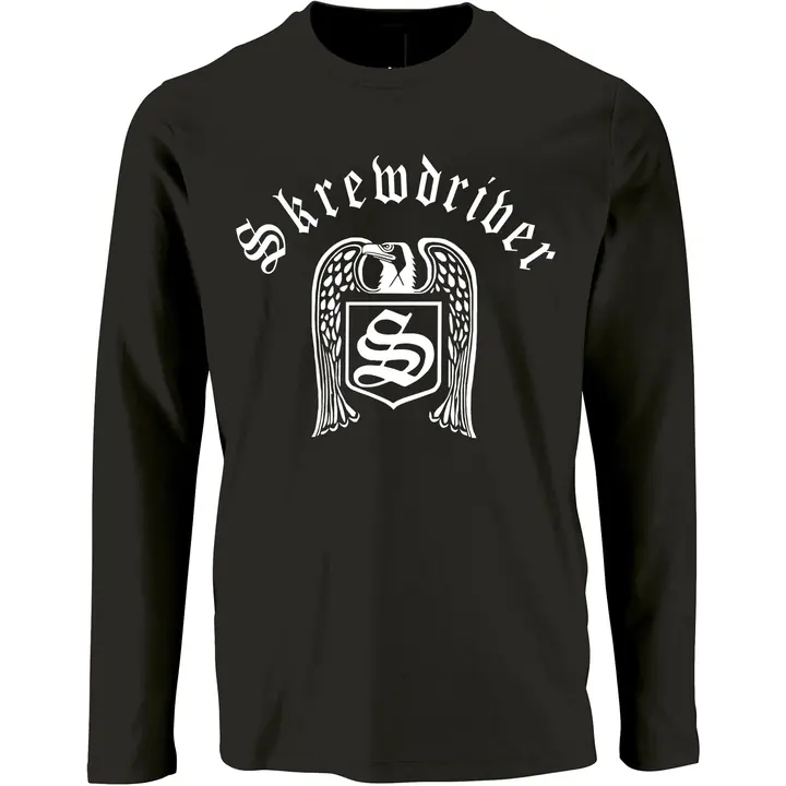 Herren Langarm Shirt - Skrewdriver