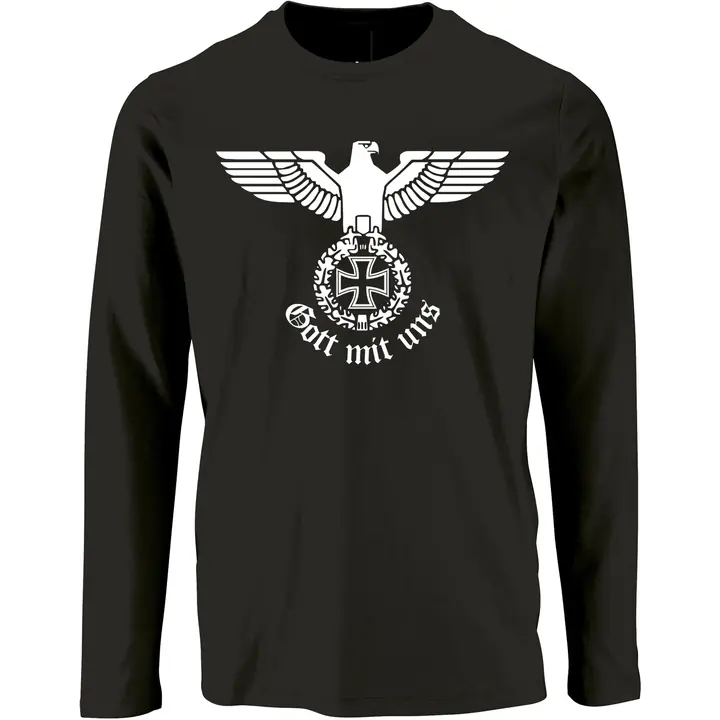 Herren Langarm Shirt - Gott mit uns