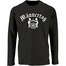 Herren Langarm Shirt - Männertag Vorderseite