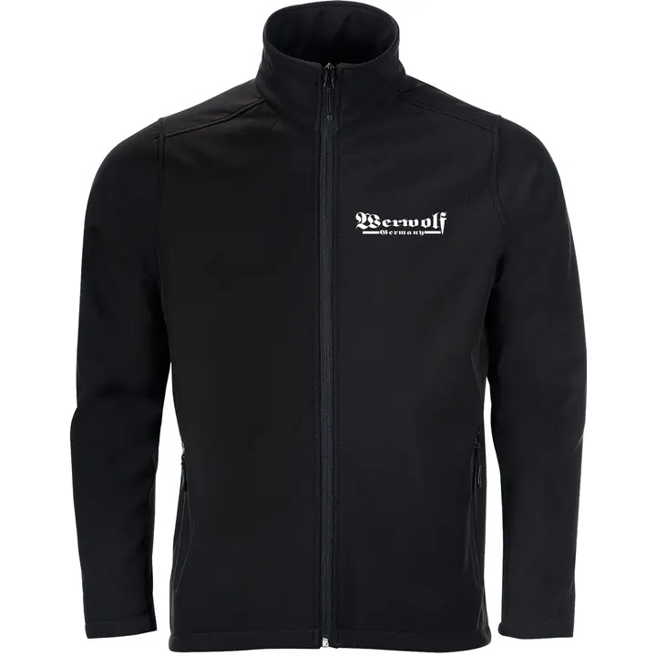Bestickte Herren Softshelljacke "2-lagig" - Werwolf Germany ohne Wolf